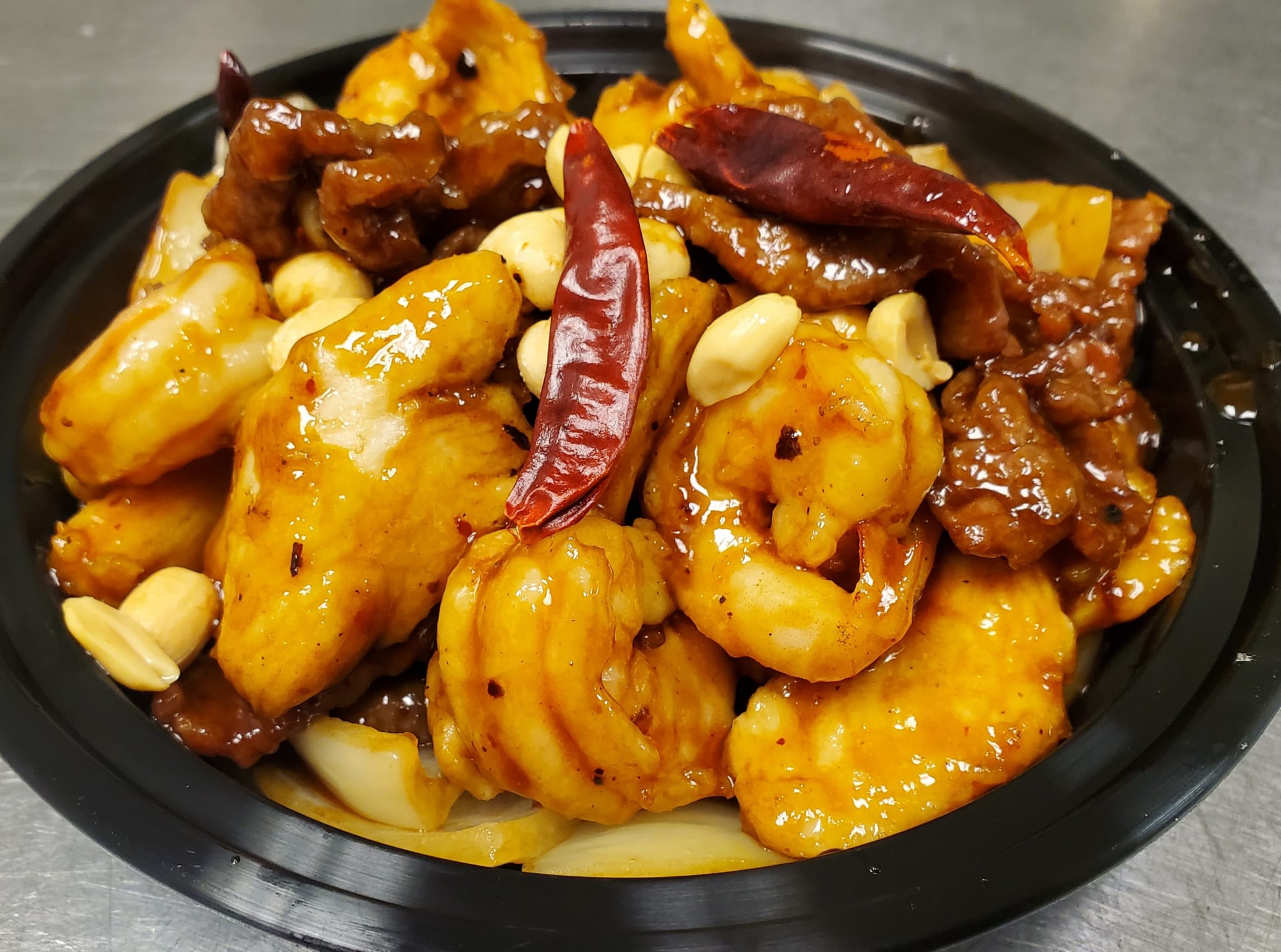 Order Kung Pao Shrimp food online from Panda Kitchen store, Houston on bringmethat.com