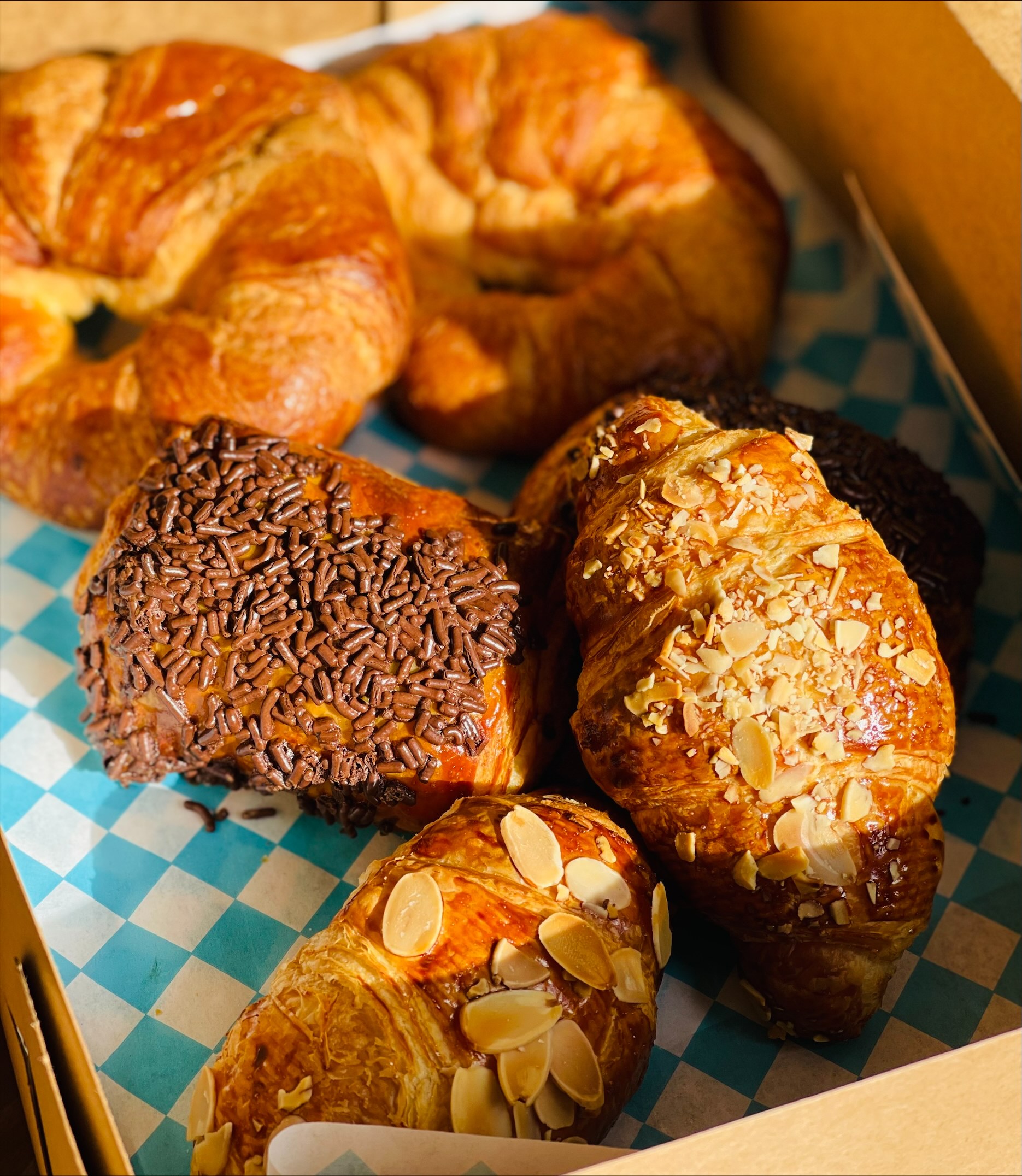 Order Croissant Box food online from Klein's Bakery And Cafe store, Chicago on bringmethat.com