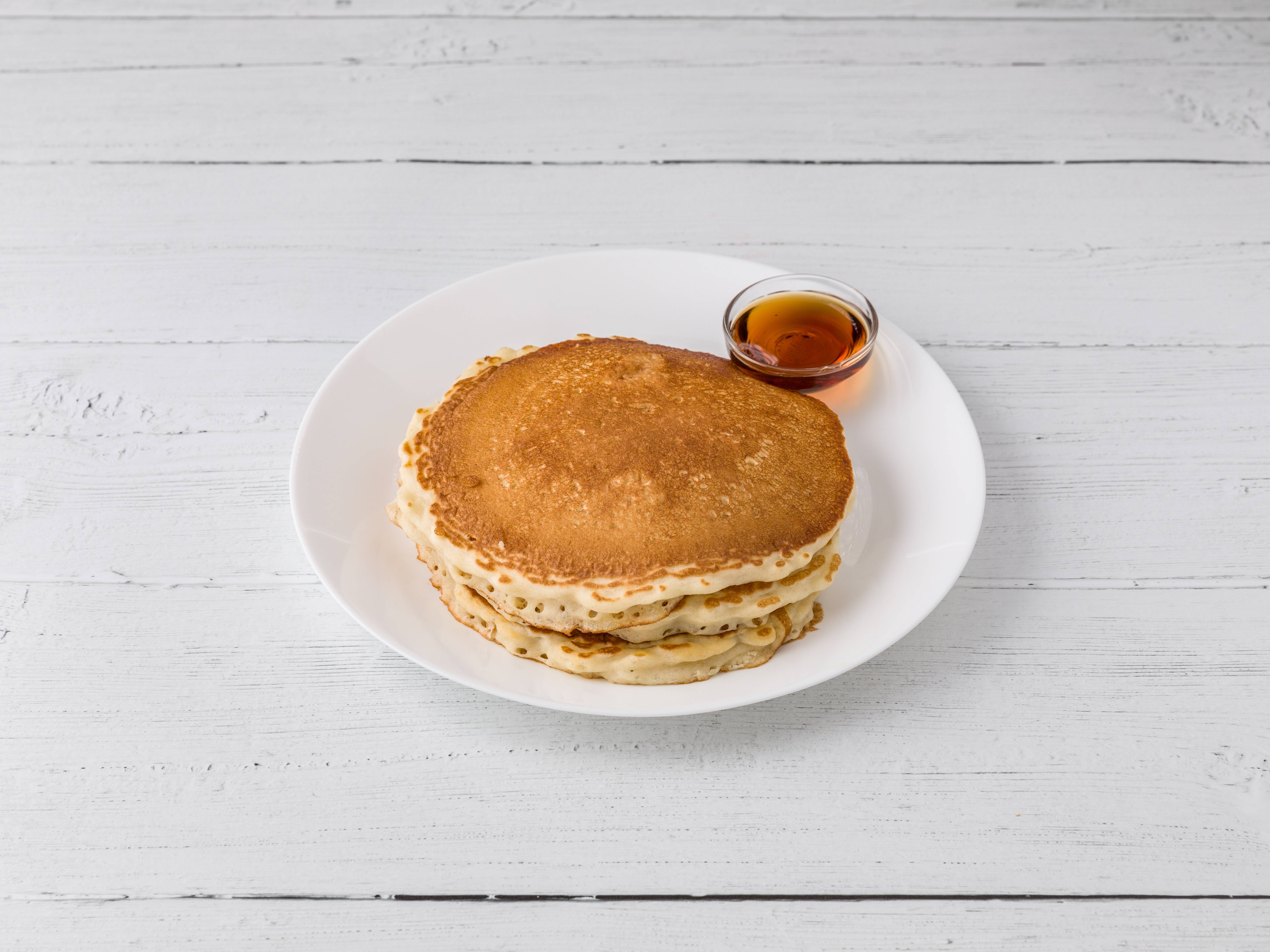 Order 3 Golden Brown Griddle Cakes food online from Hollywood diner store, New York on bringmethat.com