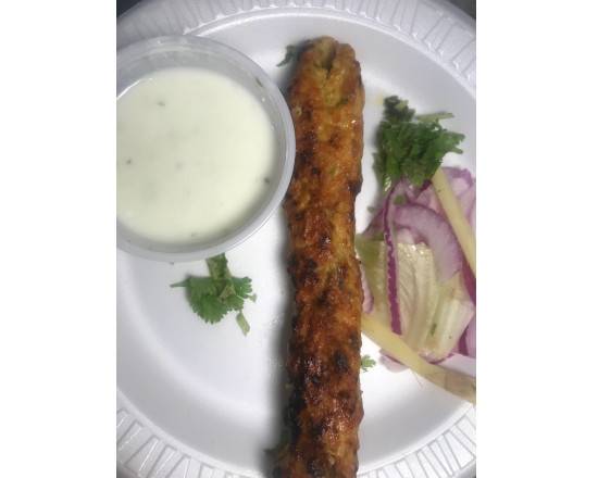 Order Chicken shish kbab food online from Riya Indian Kitchen store, New York on bringmethat.com