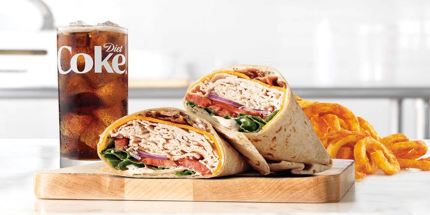 Order Roast Turkey Ranch & Bacon Wrap food online from Arby store, Superior on bringmethat.com