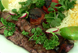 Order 9. Lamb Fillet Kabob food online from Shiraz Shish Kabob store, College Station on bringmethat.com