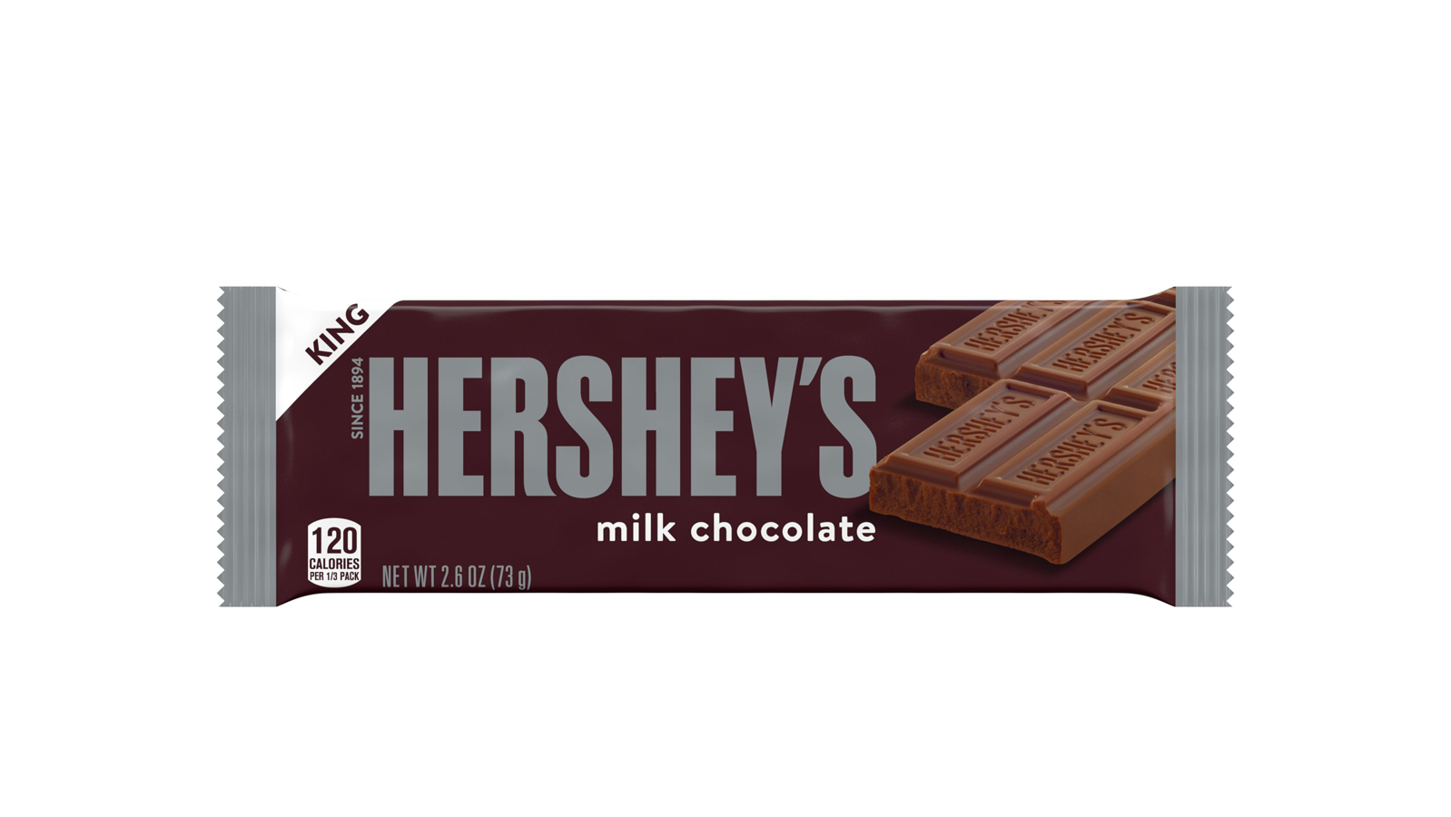 Order Hershey's Chocolate King Size 2.6oz food online from Extramile 5451 store, Carlsbad on bringmethat.com