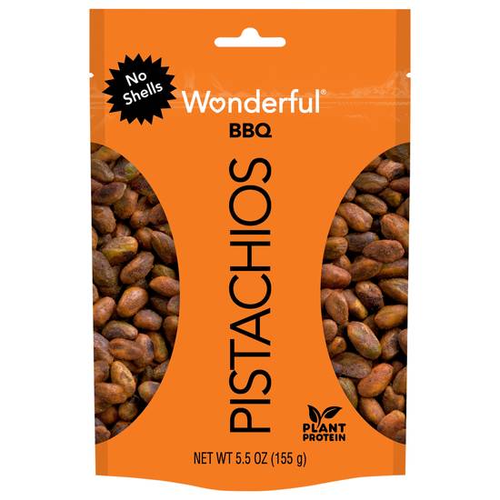 Order Wonderful Pistachios, No Shells, BBQ Flavored Nuts, 5.5 OZ food online from Cvs store, LOS ANGELES on bringmethat.com