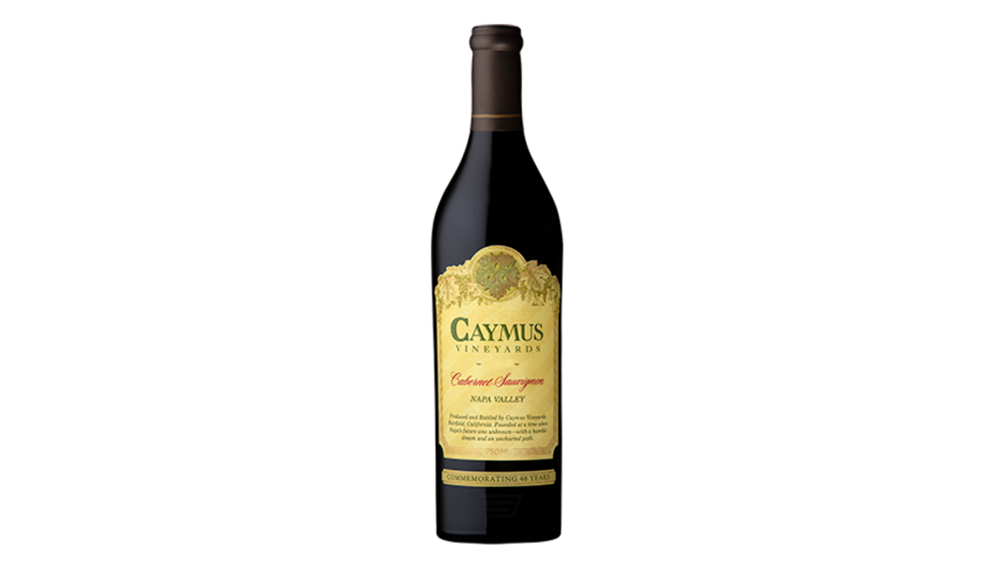 Order Caymus Napa Valley Cabernet Sauvignon 750ml Bottle food online from House Of Cigar & Liquor store, Redondo Beach on bringmethat.com