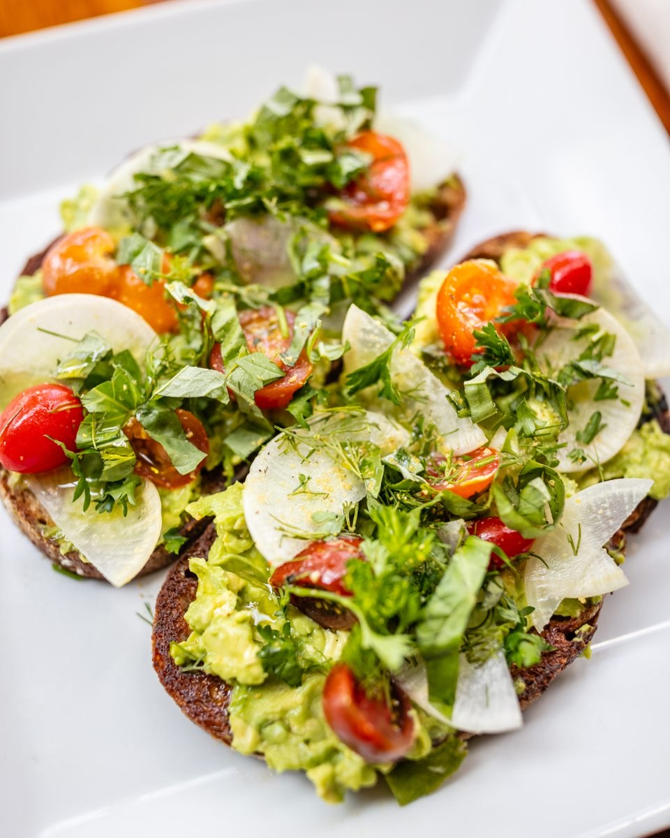 Order Smashed Avocado Toast food online from Sage Plant Based Bistro & Brewery store, Agoura Hills on bringmethat.com