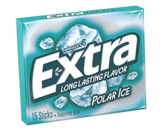 Order Extra Polar Ice Chewing Gum 15 Pieces  food online from Pacific Liquor Market store, Bell Gardens on bringmethat.com