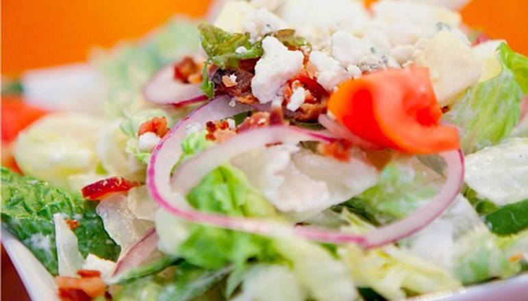 Order Full Chopped Bleu Cheese Salad food online from Smokin' Oak Wood-Fired Pizza &amp; Taproom store, Omaha on bringmethat.com