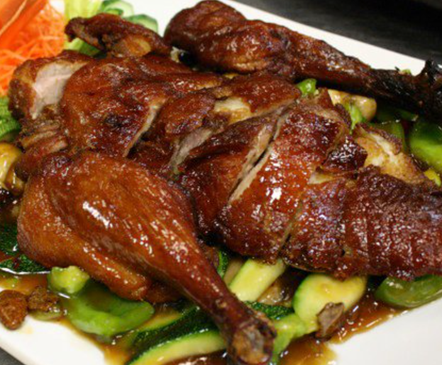 Order 65. Crispy Duck with Vegetables food online from China Chef store, Lawrenceville on bringmethat.com