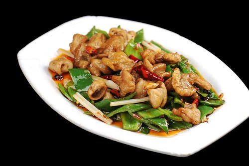 Order Pork Intestine with Hot Papper food online from Schouse store, Princeton on bringmethat.com