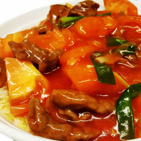Order Beef W. Tomato food online from Xufeng Restaurant store, Philadelphia on bringmethat.com