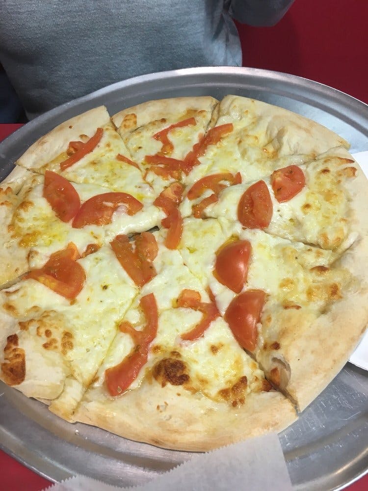 Order One Topping Cheese Pizza - Small 12" food online from Milano Pizza store, Millington on bringmethat.com