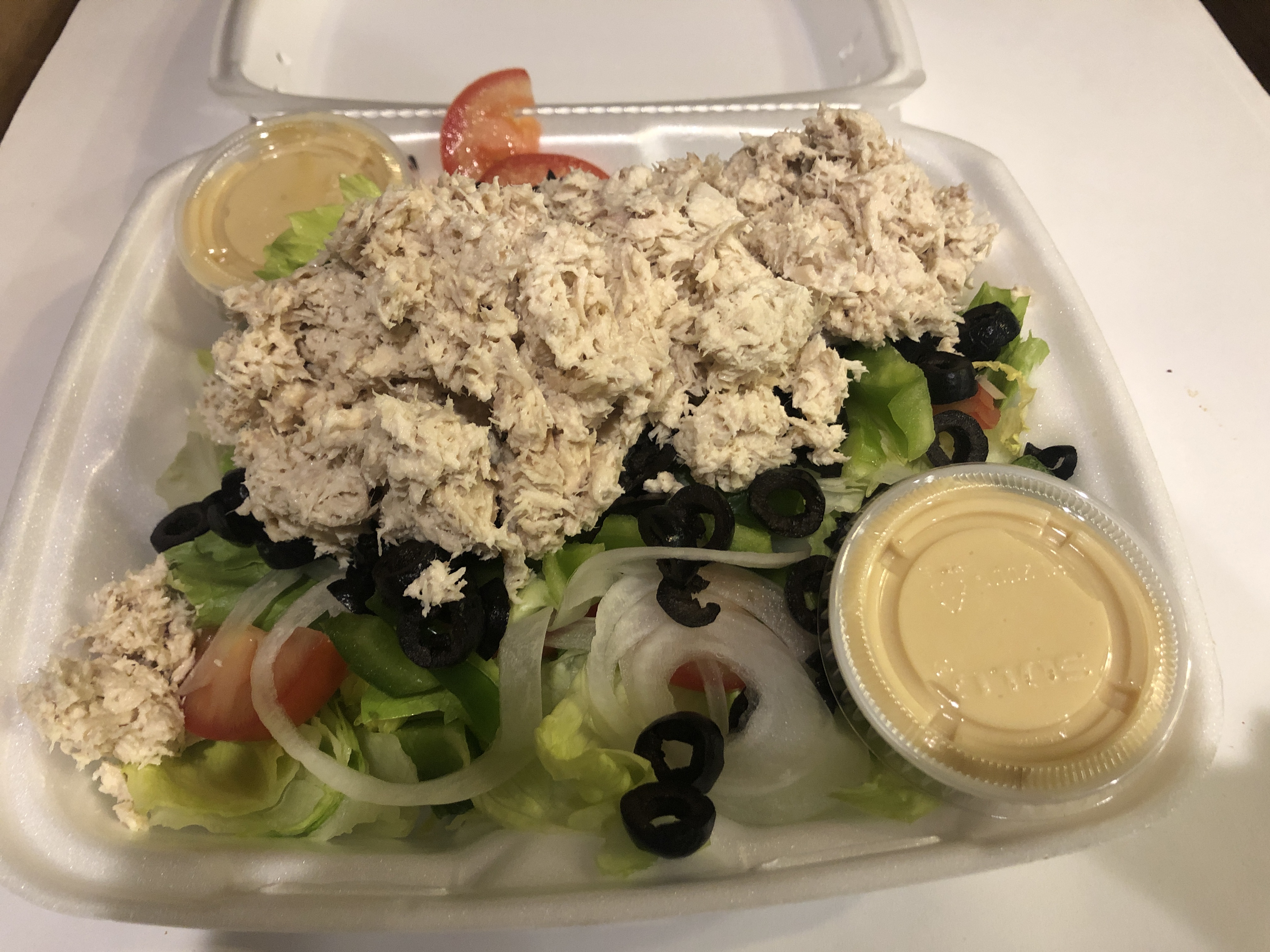 Order Tuna Supreme Salad food online from Pizza Roma store, Philadelphia on bringmethat.com