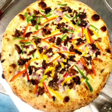 Order Oxtail Pizza food online from Kool Vibes Pizza & Wings store, Savannah on bringmethat.com