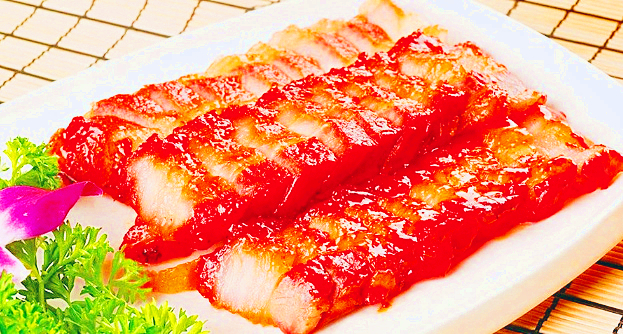 Order B1. H.L. Honey BBQ Pork  興隆蜜汁叉燒 food online from Hing Lung Cafe store, South San Francisco on bringmethat.com