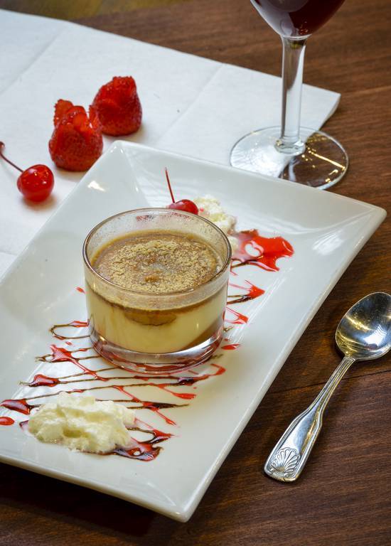 Order Creme Brulee in a Glass food online from Whippany Pizza Restaurant & Catering store, Morris County on bringmethat.com