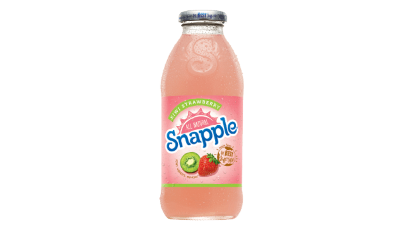 Order Snapple Kiwi Strawberry 16 oz Bottle food online from Circus Liquor store, Los Angeles on bringmethat.com