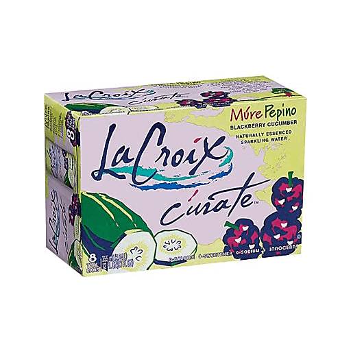 Order La Croix Curate Blackberry Cucumber Sparkling Water (8PK 12 OZ) 125801 food online from BevMo! store, Milpitas on bringmethat.com