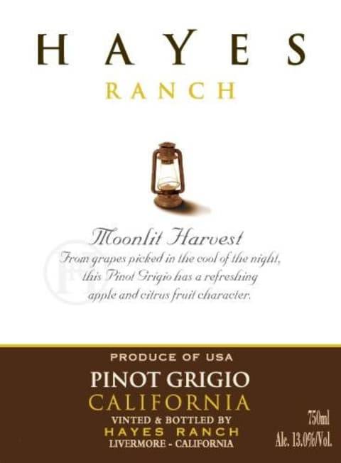 Order Pinot Grigio - Hayes Ranch food online from Cowboy Cafe store, Arlington on bringmethat.com
