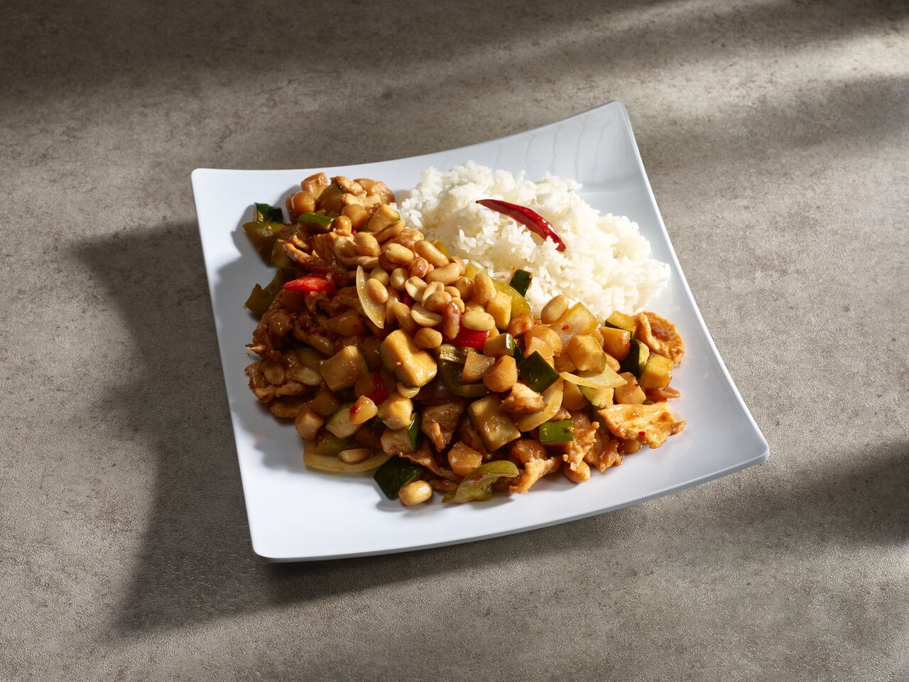 Order Kung Pao Entree food online from China Luck store, Albuquerque on bringmethat.com