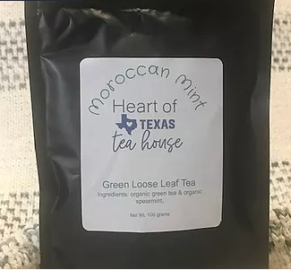 Order Moroccan Mint Green Tea food online from Heart Of Texas Tea House Llc store, Lavon on bringmethat.com