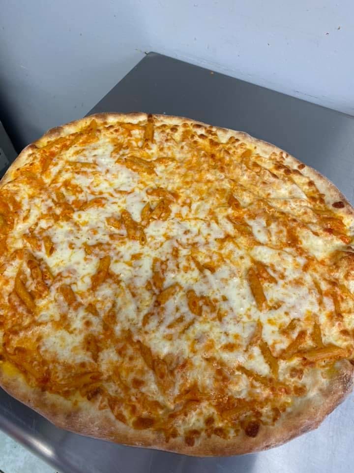 Order Penne Vodka Pizza - Small 12" food online from Mamma Mias Pizza store, Nutley on bringmethat.com