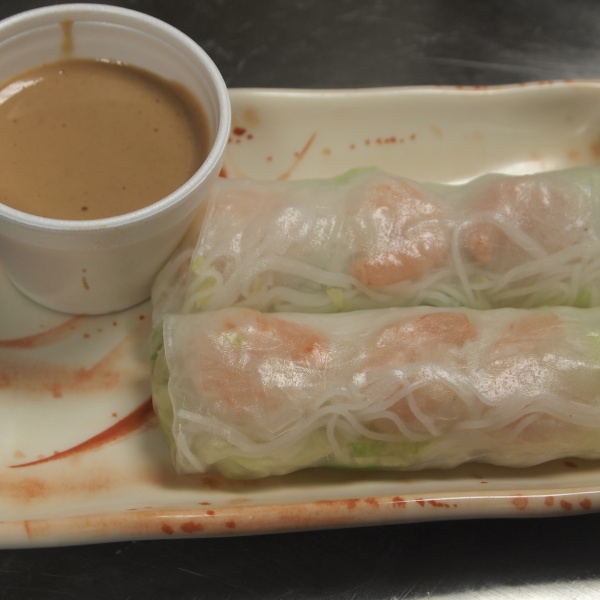 Order 103. Vietnamese Shrimp Spring Roll food online from Moon Wok store, Dallas on bringmethat.com