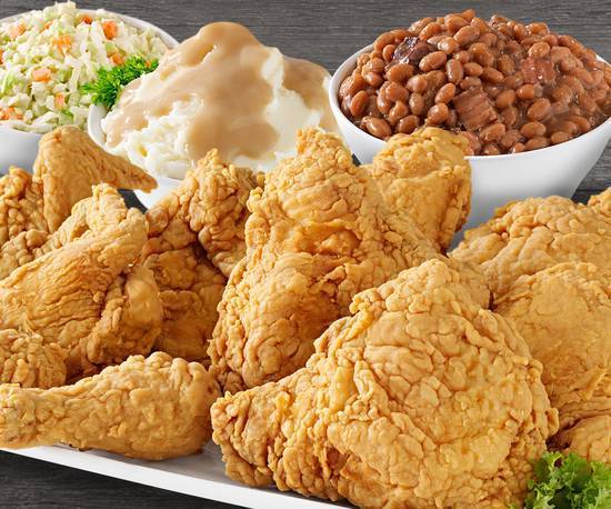 Order Chicken (12 pcs) or Tenders and 3 Large Sides food online from Brown's Chicken & Pasta store, Bolingbrook on bringmethat.com