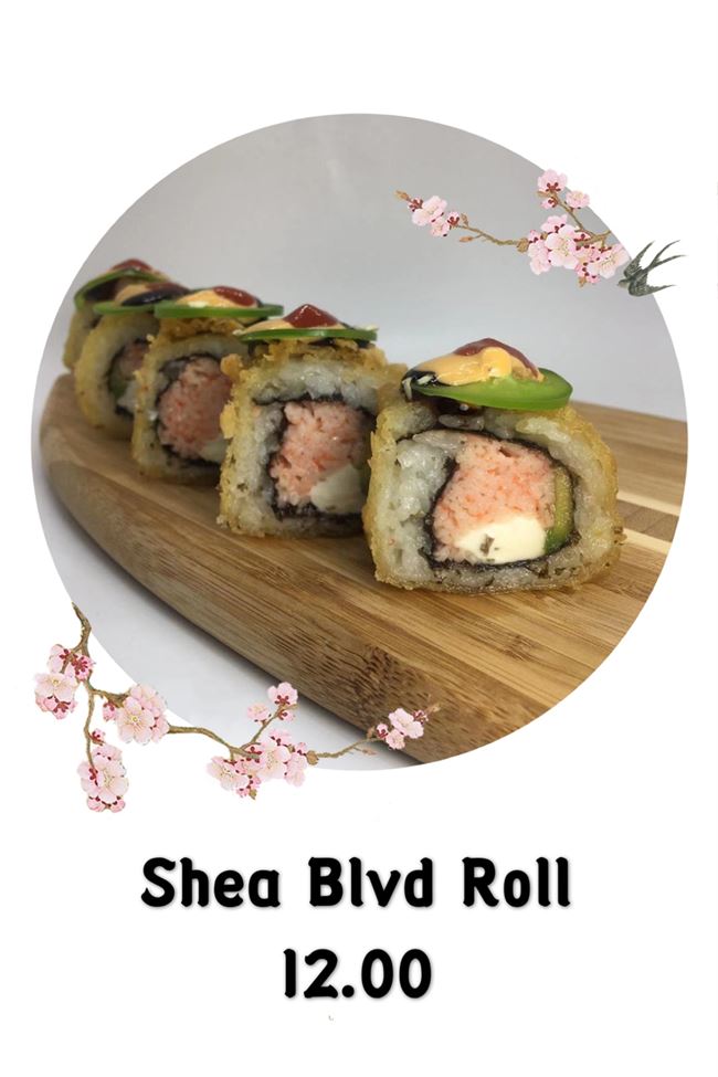 Order 8 Shea Blvd. Roll food online from Iron Chef store, Phoenix on bringmethat.com