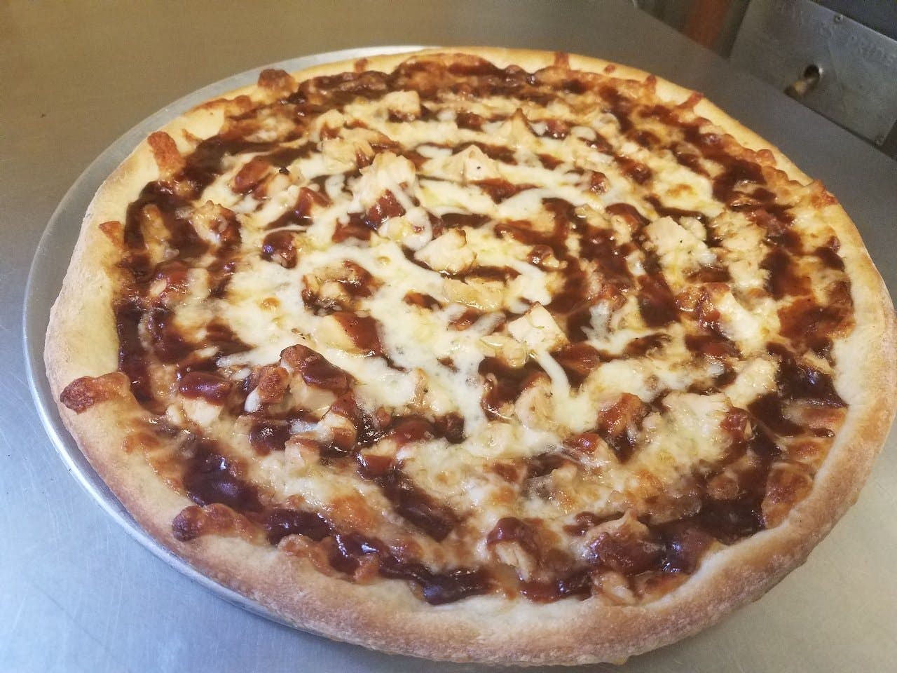 Order BBQ Chicken Pizza - Personal food online from Pizza 541 store, Burlington Townshnip on bringmethat.com