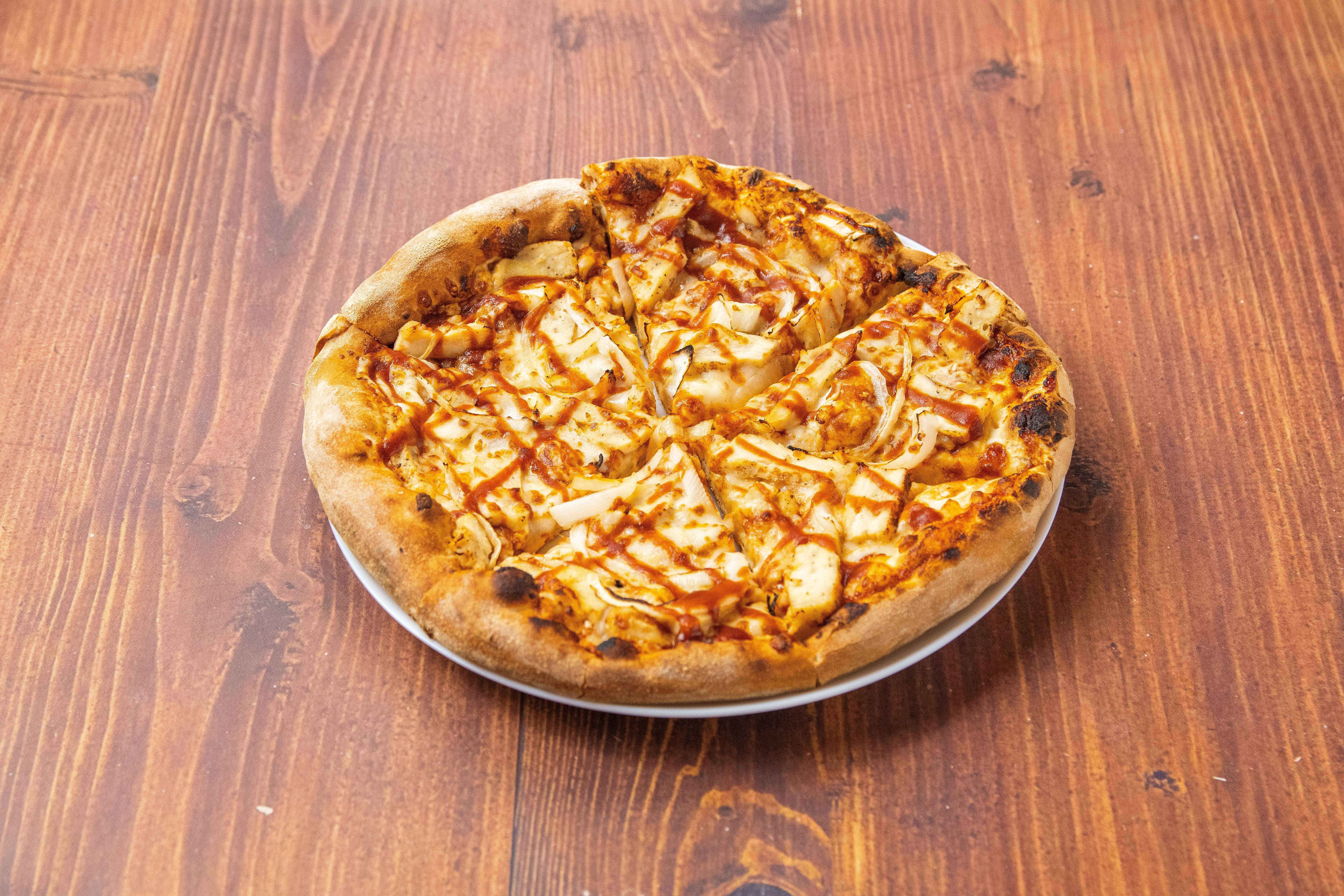 Order BBQ Pizza food online from Pizza Mania LA store, Los Angeles on bringmethat.com