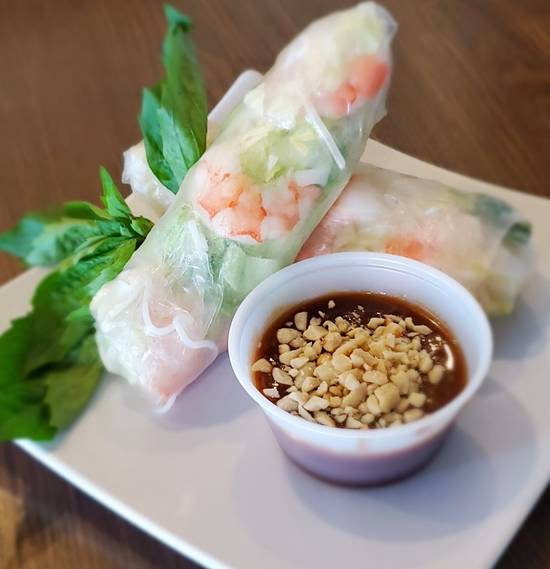 Order A3. 2 Fresh Spring Rolls food online from Happy Pho Time store, Bonney Lake on bringmethat.com