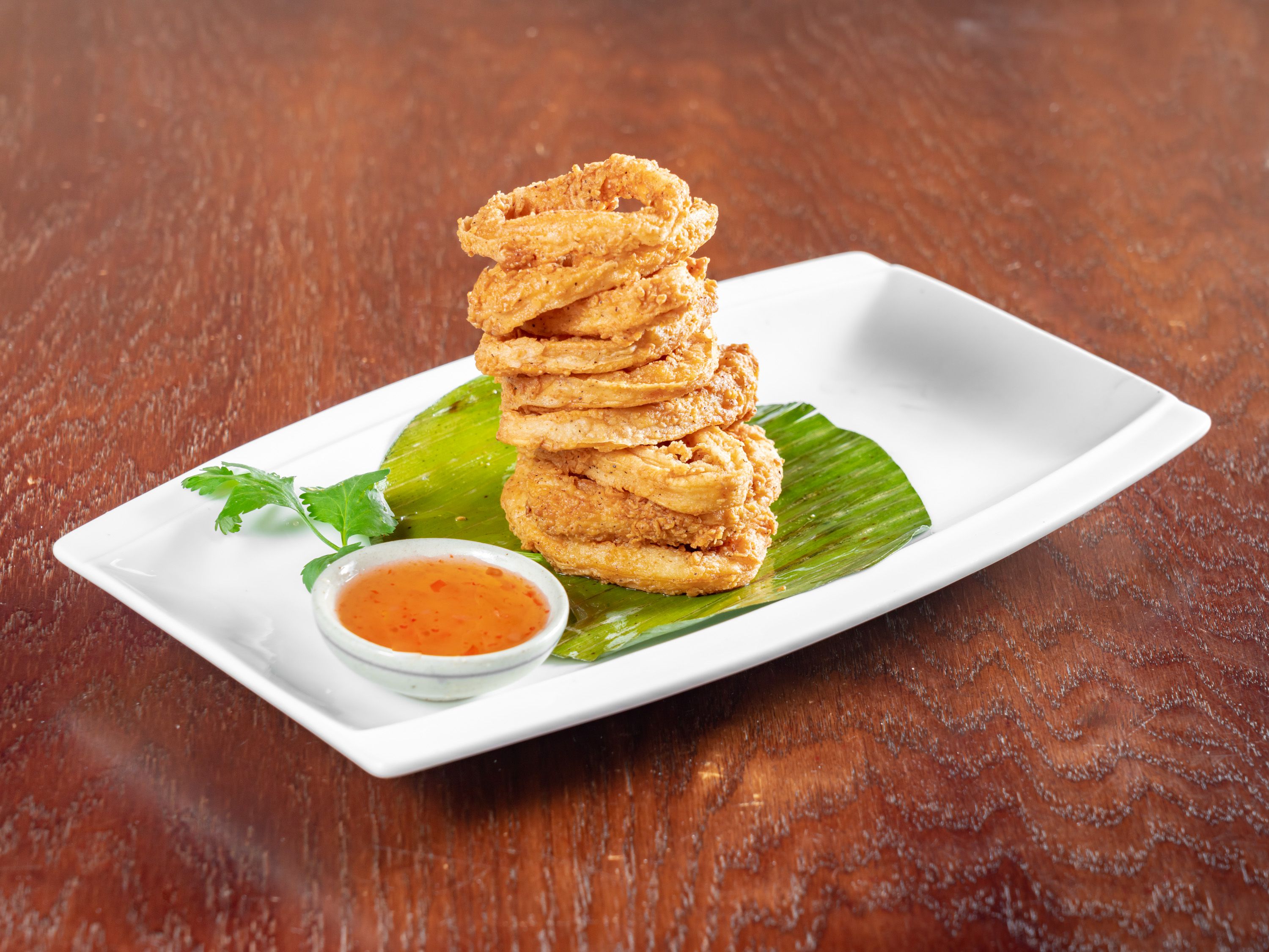 Order Golden Calamari food online from Nur Thai store, Rego Park on bringmethat.com
