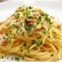 Order Spaghetti Aglio e Olio Peperoncino - Oil, Garlic & Pepperoncini/Parm food online from Milano Cafe & Deli store, Burbank on bringmethat.com