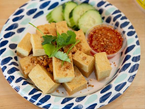 Order Fried Tofu food online from J & T Thai Street Food store, San Diego on bringmethat.com