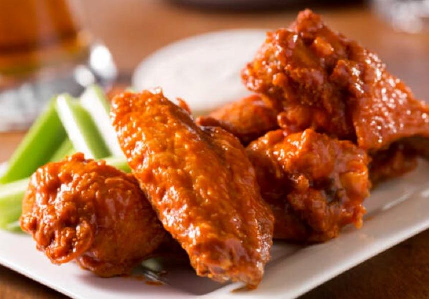 Order Chicken Wings - 6 Pieces food online from GoodFellas Pizzeria store, San Francisco on bringmethat.com