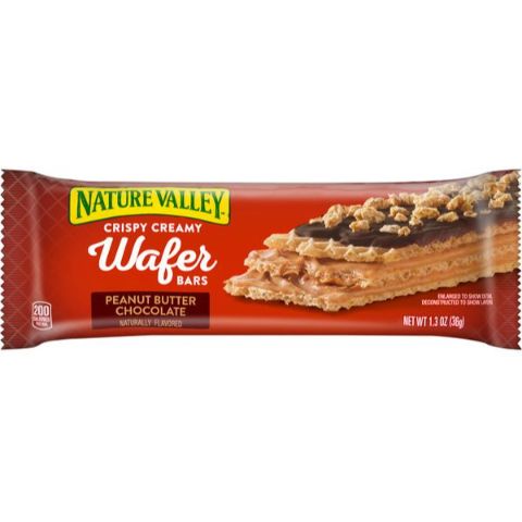 Order Nature Valley Wafer Bar Peanut Butter Chocolate 1.3oz food online from 7-Eleven store, Gloucester on bringmethat.com