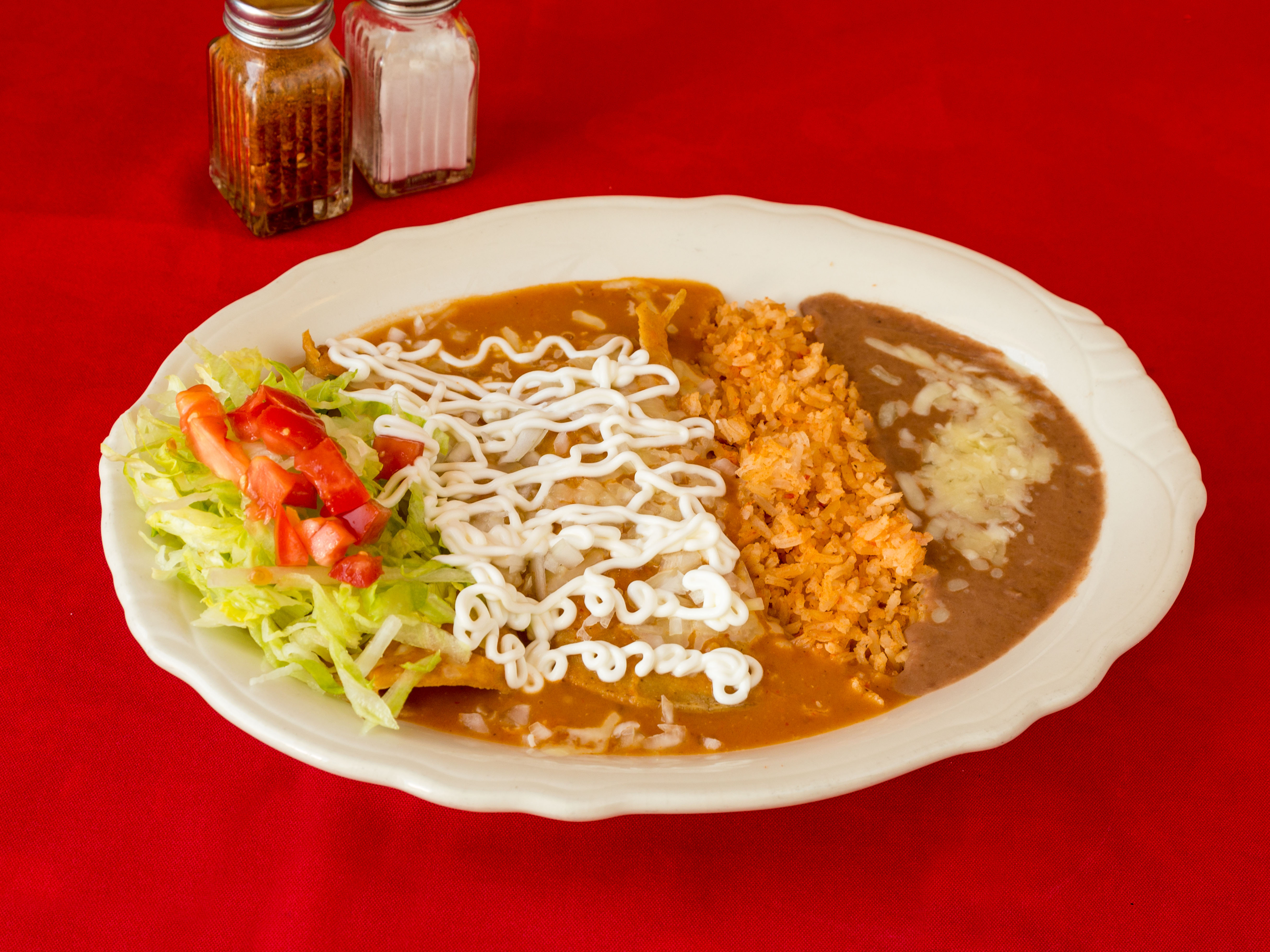 Order 2 Enchiladas food online from Gayosso's Mexican Food store, Phoenix on bringmethat.com