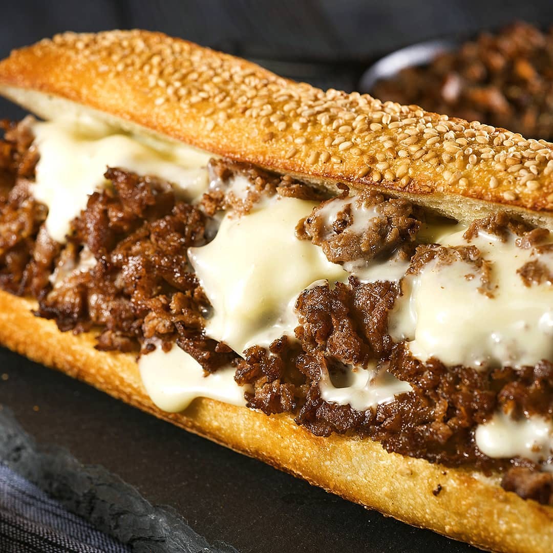 Order Cheese Steak - 10'' food online from Pats Select Pizza | Grill store, Gloucester on bringmethat.com