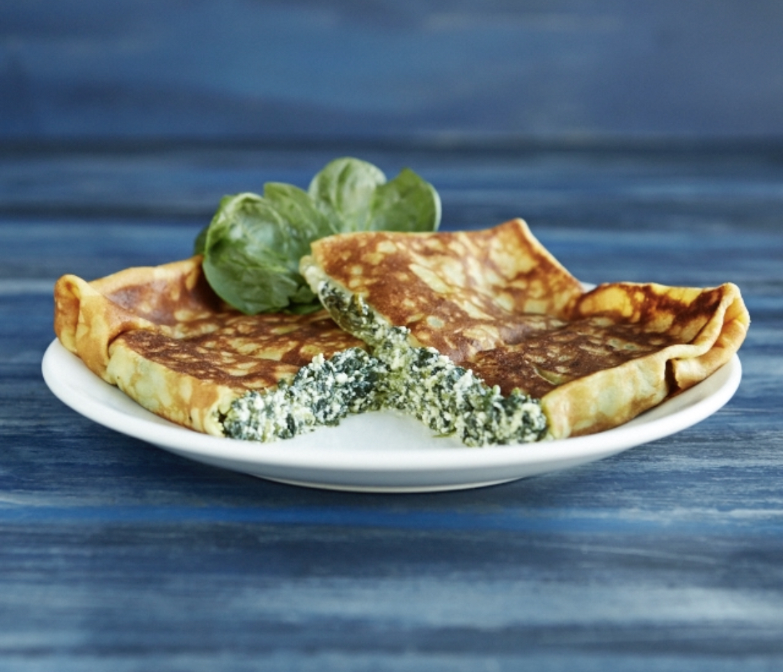 Order Sauteed Spinach Crepe food online from Creperie store, New York on bringmethat.com