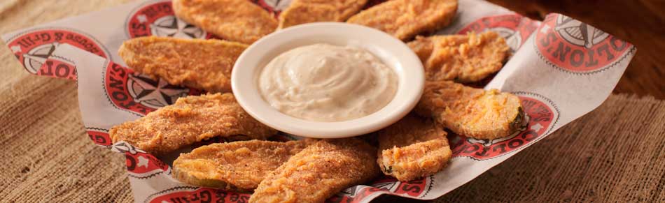 Order Fried Pickles food online from Colton Steak House And Grill store, Farmington on bringmethat.com