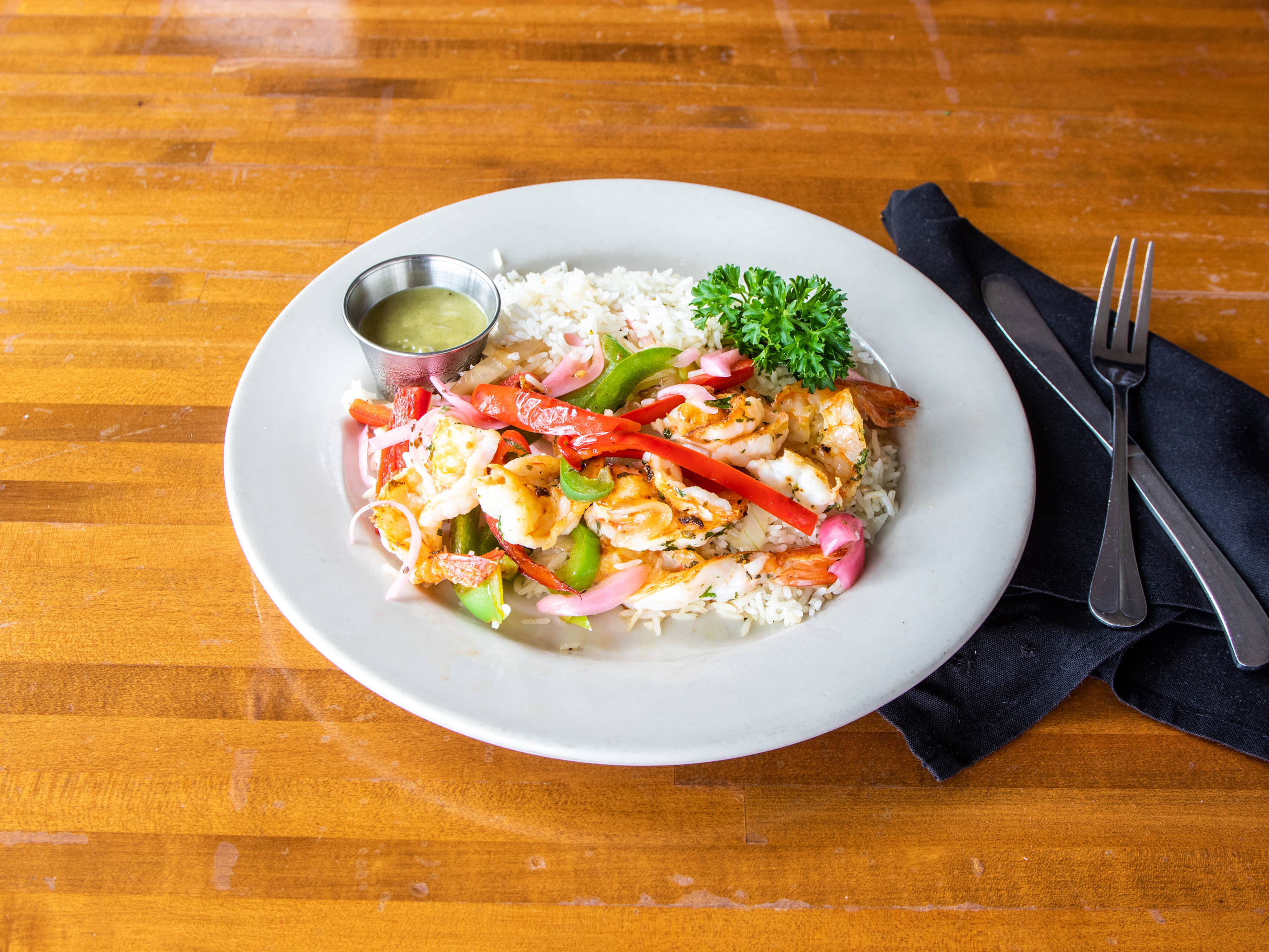 Order Shrimp Bowl food online from Las Palomas Restaurant & Bar store, Austin on bringmethat.com