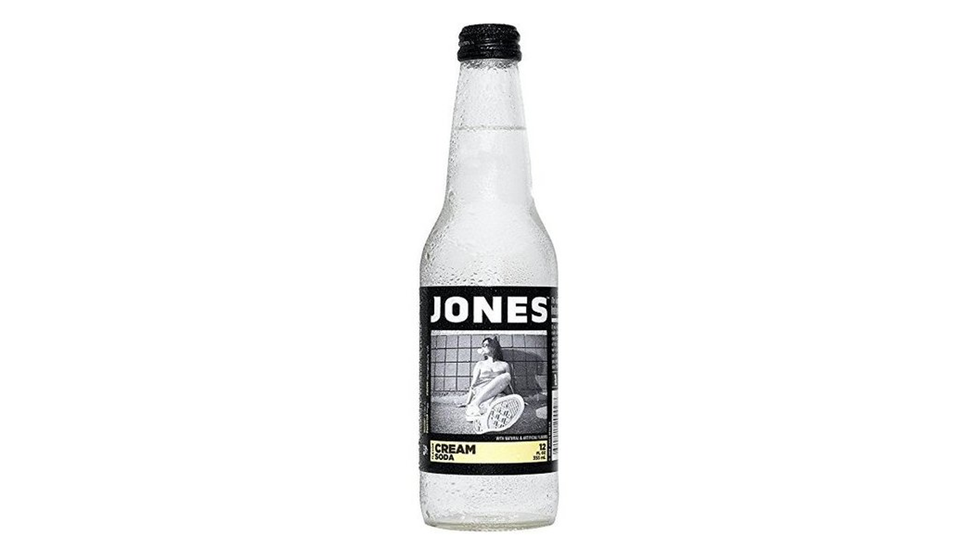 Order Jones Cream Soda 12 oz Bottle food online from Ross Liquor store, Sylmar on bringmethat.com