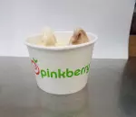 Order Side by Side Medium Frozen Yogurt with Toppings food online from Pinkberry store, New York on bringmethat.com