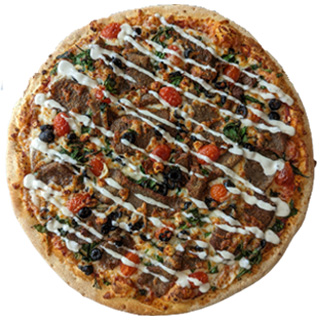 Order Gyro Hero Specialty Pizza food online from Promise Pizza store, Round Rock on bringmethat.com
