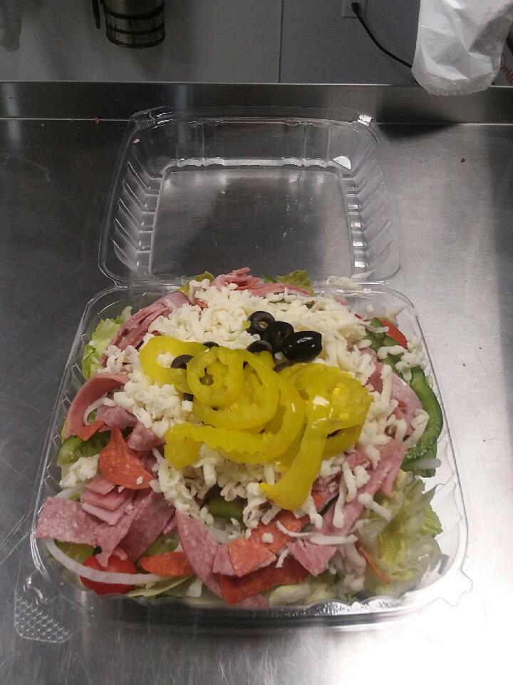 Order Antipasta Salad food online from Mm! Mm! Pizza store, Pittsburgh on bringmethat.com