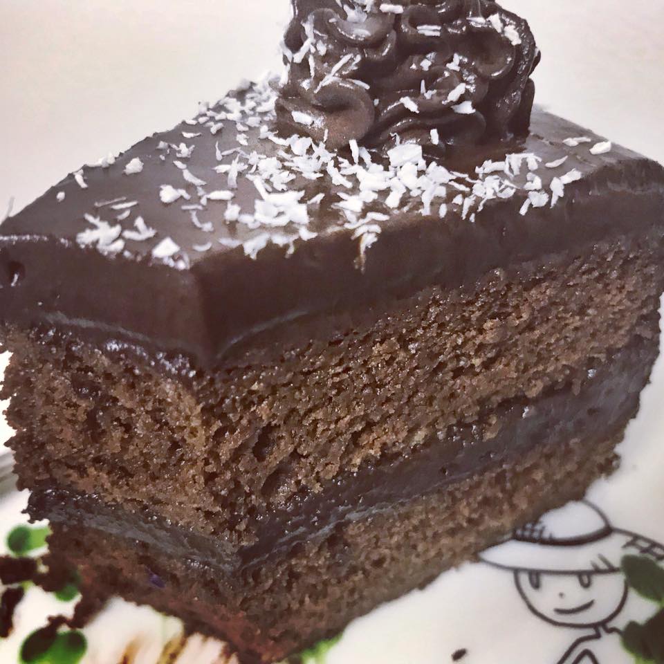 Order Chocolate Cake food online from Alice & Friends' Vegan Kitchen store, Chicago on bringmethat.com