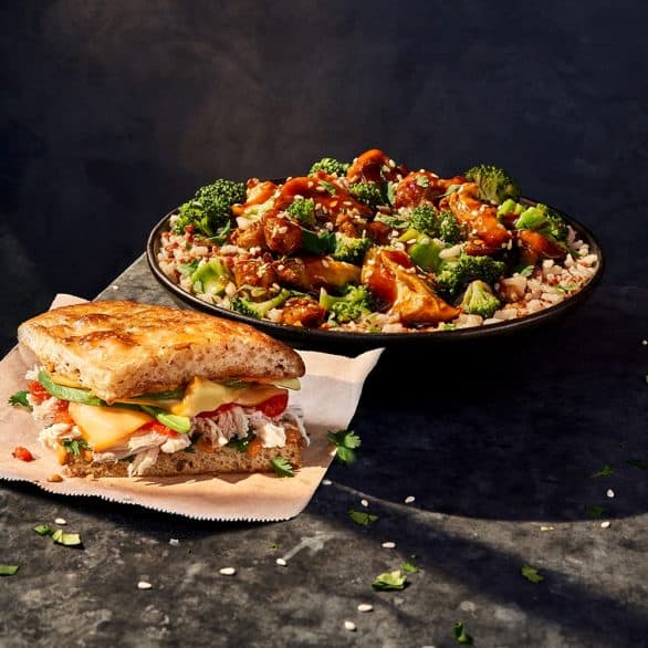 Order Warm Bowl And Sandwich food online from Panera store, Fayetteville on bringmethat.com