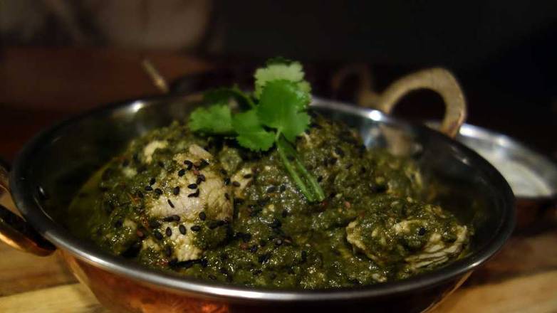 Order Saag Chicken food online from Tandoori & Curry store, Fremont on bringmethat.com