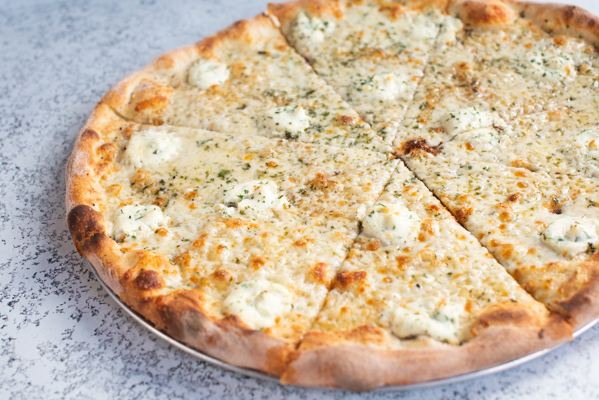 Order OTTO 4-Cheese Pizza food online from Otto Pizza store, Brookline on bringmethat.com